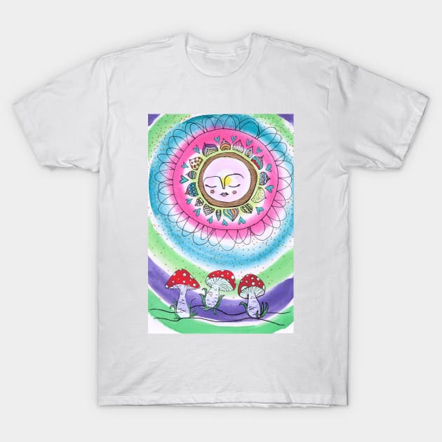 Sun T-Shirt by gaea